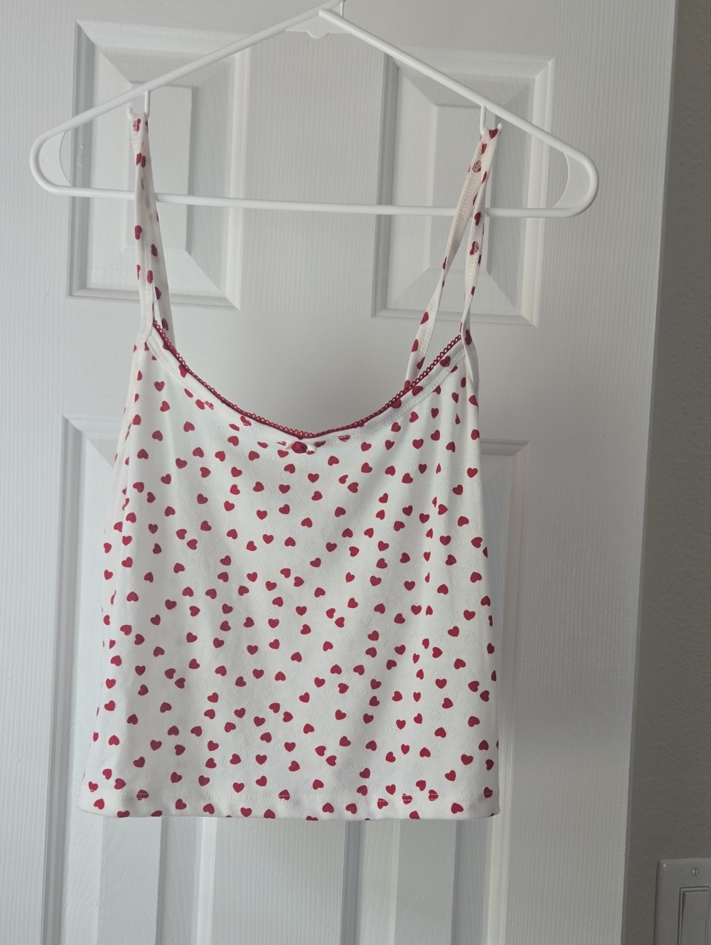 wild fable White Cami with Red Heart Print-lg